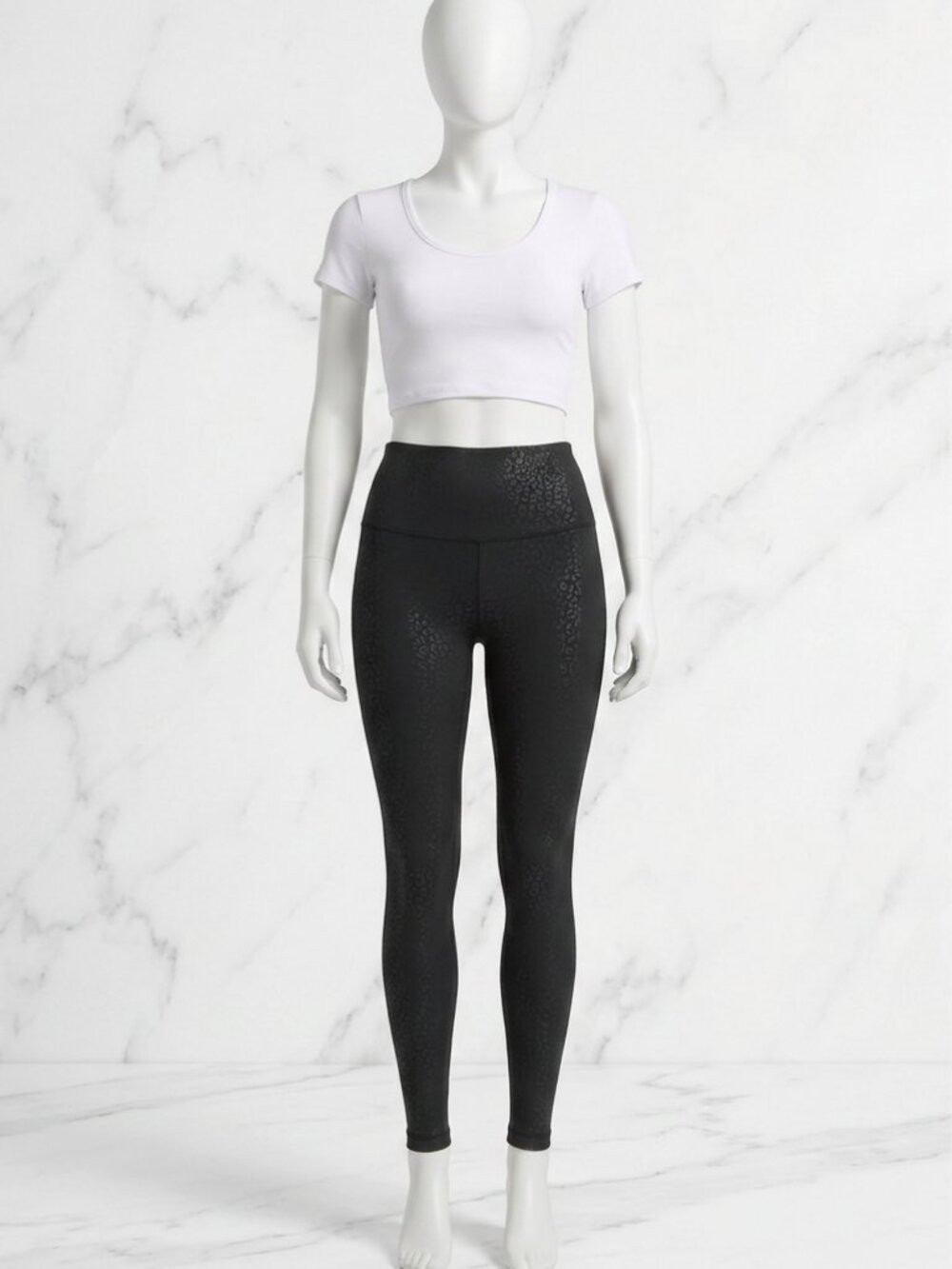 NWT Lululemon Align High Rise Pnat 28" Black/Leopard